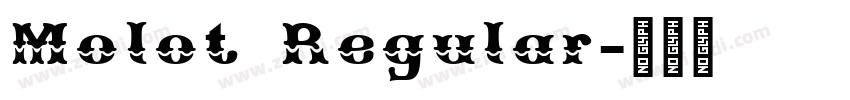 Molot Regular字体转换